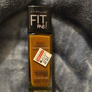 Maybelline Fit Me Foundation - Dewy + Smooth SPF 18 5 For $15 Deals #56